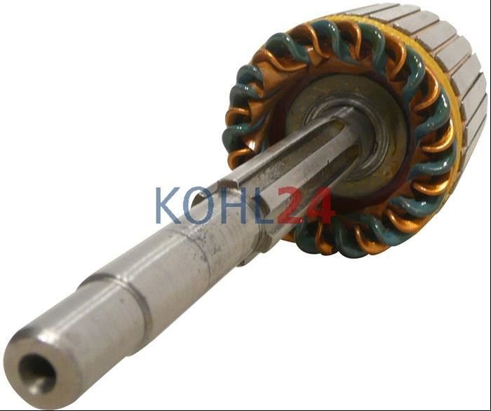 Anker für Anlasser Pendelstarter der 0001380...-Serie AL/PJD...-Serie Bosch 2004004011 ALAN8L1Z AL8L1 4L8L1 12 Volt Made in EU